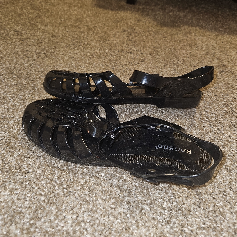 BAMBOO Black Women's Sandals